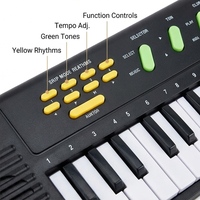 Children Study Education 32-Key Resistor Pronunciation Electronic Organ Keyboard Piano Music Instrument Toys Kids