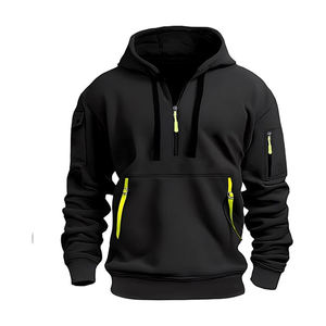 Venta al por mayor personalizado hombres ppullover hoodies + jackets fleece blanded alta calidad directo de fábrica precio hombres HOODIE - Product Image 5