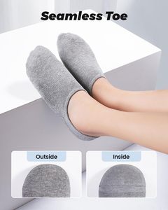Chaussettes de sport invisibles pour femmes et hommes coupe basse anti-dérapant doublure de course athlétique nouveauté décontracté court cheville Invisi - Product Image 3