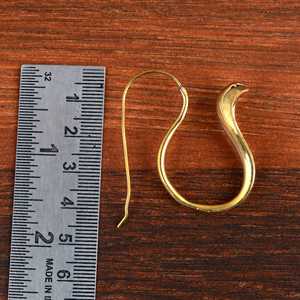 Pendientes de Cobra Modernos, Minimalistas, con Diseño de Serpiente, Estilo Boho, de Latón, Chapados en Oro de 18k, para Mujer, Venta al por Mayor/OEM/ODM - Product Image 4