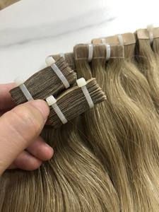 Artículo caliente 100% Extensiones de cabello humano virgen Precio de fábrica Gran stock de cinta teñida Color Remy Hair Mejor calidad - Product Image 2