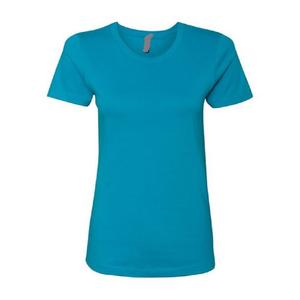 Camiseta de Algodón Lisa de Verano Ecológica Personalizada para Mujer, Corte Regular, Tops Ajustados, Hecha en Bangladés - Product Image 5