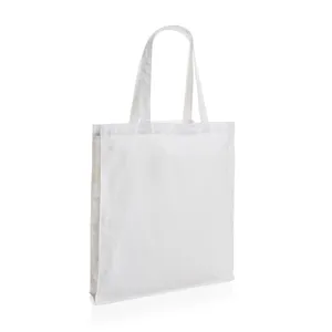 Borse Promozionali in Cotone Riciclato Eco-Sostenibili, Shopper Sostenibili - Product Image 1
