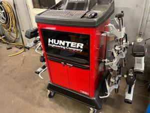 Machine d'alignement de roues 3D Hunter d'occasion et neuve, économique, et alignement de roues 3D à écran unique - Product Image 5