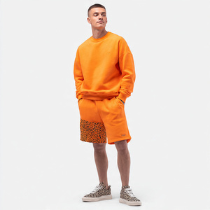 400 GSM lavage à l'acide Shorts de sueur hommes entraînement Fitness porter exercice lavé Shorts hommes lourd polaire Sweat Shorts hommes - Product Image 6