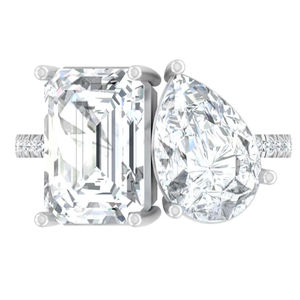 10K 14K 18K Original Gold Wedding <b>Ring</b> Certified Real <b>Black</b> Cut Moissanite Diamond Jewelry for Women IGI Certified for Parties - Product Image 1