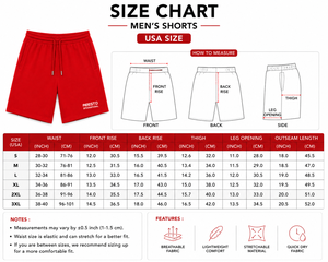 Customized logo Wholesale Design Cotton French Terry <b>red</b> Streetwear regular fit <b>Men's</b> running <b>Shorts</b> - Product Image 6