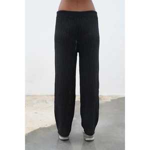 ชุดกางเกงขากว้างเอวสูงถักโครเชต์ Moon Loose รุ่น 9880 กางเกงใส่สบายระบายอากาศได้ดี - Product Image 2