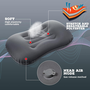 Oreiller gonflable Woqi <span class=keywords><strong>avec</strong></span> oreiller de <span class=keywords><strong>piscine</strong></span> gonflable de <span class=keywords><strong>Camping</strong></span> luxueux et doux, oreiller Ultra doux et Durable - Product Image 6