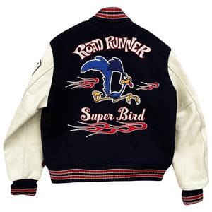 Veste d'université Letterman de baseball personnalisée pour hommes Veste de baseball de haute qualité Veste de baseball Graffiti personnalisée confortable pour hommes - Product Image 2