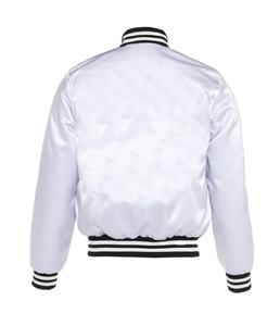 Chaqueta Bomber Universitaria de Béisbol de Satén de Primera Calidad para Atletas Profesionales para Hombre - Product Image 5
