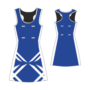 Uniforme de Netball Personalizado de Alta Calidad, Ligero, Reversible, Sin Costuras, Transpirable, Antibacteriano, Impreso Digitalmente, 100% Poliéster - Product Image 3