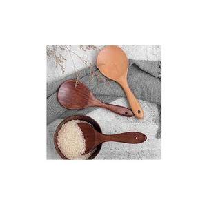 Cuchara de Arroz de Madera, Cubertería de Diseño Moderno, Mejor Juego de 2 Piezas al por Mayor, Cuchara de Madera Natural a Bajo Precio - Product Image 2