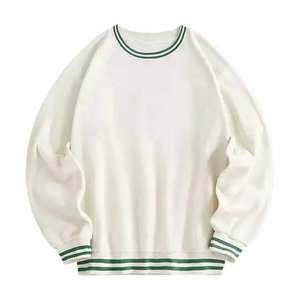 เสื้อสเวตเชิ้ตแขนยาวทรงโอเวอร์ไซส์สำหรับผู้ชาย ปักโลโก้ตามสั่ง ผ้าคอตตอนผสมเนื้อนุ่ม สวมใส่สบาย สไตล์ลำลอง - Product Image 1