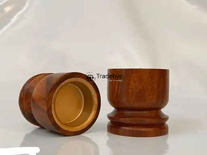 Tradebyd Handmade Wooden Bakhoor Burner Arabic <b>Incense</b> <b>Holder</b> for Stress Relief and Relaxation - Product Image 3