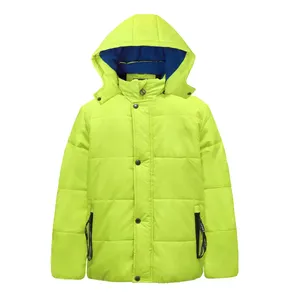 Clothing Supplier Boys Durable Winter Outerwear Waterproof Padding Jacket Children Hoodie Puffer Coat