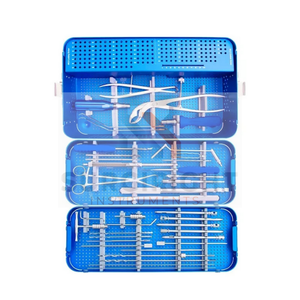 Juego de tornillos de pedículo espinal Juego completo de cirugía espinal de 6mm Juego de tornillos espinales Acero inoxidable Hecho por Surgiright Instruments - Product Image 2