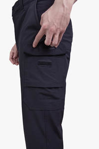 Pantalones Tácticos Casuales Negros de Alta Calidad, Impermeables, de Tela de Algodón con Spandex, Lavado Oscuro, Talla 8XL, Suministro al por Mayor para Invierno - Product Image 4