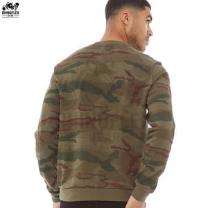 Sudaderas de Camuflaje de Invierno Más Vendidas, de Alta Calidad, Hechas a Medida, Tallas Grandes, Básicas, 100% Algodón, Forro Polar Transpirable para Hombre - Product Image 2