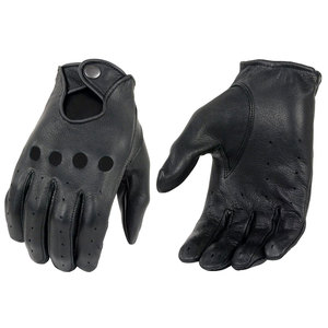 Gants de conduite pour hommes en cuir de qualité supérieure, sangle de poignet réglable, antidérapants, toutes saisons, options personnalisables, fabriqués au Pakistan - Product Image 1
