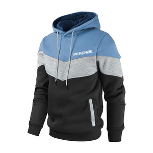 Sudaderas con capucha de calle de color personalizado para hombre Sudadera con capucha de manga larga informal para Otoño e Invierno Sudadera con capucha para hombre - Product Image 2