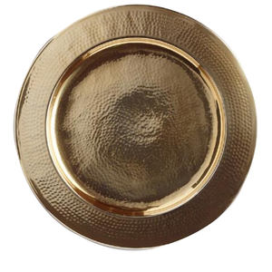 Platos para servir de ensalada de catering en casa, plato para servir de forma redondeada de alta calidad al mejor precio con placa de cargador de madera con incrustaciones de hueso - Product Image 3