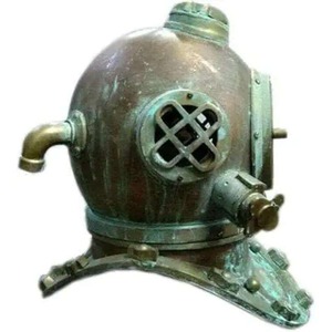 Casco de Caballero Medieval Más Vendido, Diseño Personalizado, Casco de Buceo de Latón y Cobre para Decoración del Hogar, Regalo para Escritorio de Oficina - Product Image 4