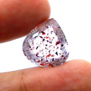 Super Seven Lepidocrocite Améthyste Rutile Cabochons de pierre taillée à facettes Pierres naturelles Super Seven Cut Pierres précieuses en vrac - Product Image 1