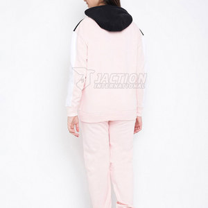 Low Moq Custom Design Kids <b>Tracksuits</b> Outdoor Use Kids Clothing Solid Color <b>Plain</b> <b>Tracksuit</b> - Product Image 4