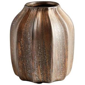 Maceta de mesa de aluminio fundido, centro de mesa, jarrones de flores, jarrón de Metal con acabado plateado, accesorios de decoración del hogar - Product Image 6