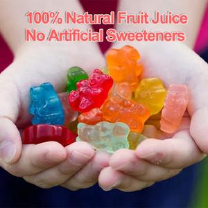 Bambini Formula frutta naturale pectina Daily Gummies multivitaminico Vegan vitamina <span class=keywords><strong>A</strong></span> B C D E zinco acido folico per l'immunità - Product Image 6