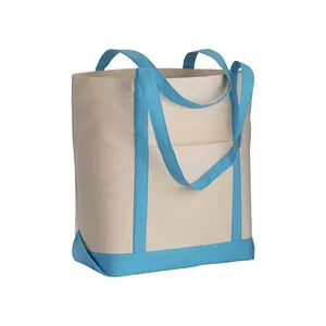 Borse Tote Personalizzate in Cotone Naturale con Soffietto, Gadget Promozionali Personalizzabili - Product Image 1