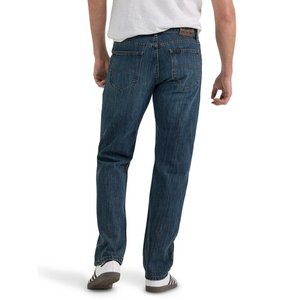 2023 Summer Classic <b>Men</b> Thin Denim <b>Jeans</b> Lightweight Cotton Elastic Medium <b>high</b> <b>waist</b> Fit Straight Youth Simple Casual Trousers - Product Image 4