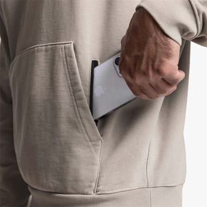 ชุดวอร์มผู้ชายสไตล์วินเทจ Y2K ฝรั่งเศสเทอร์รี่น้ำหนักเบาพิมพ์ลายพัฟฟ์มีฮู้ดทรงหลวม3D โฟมกางเกงวอร์มเซ็ตกางเกงจ็อกเกอร์ทำตามสั่ง - Product Image 3