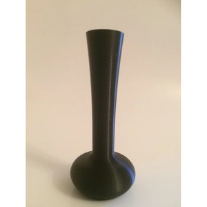 Fresh Arrival Simple Design Modern Style <b>Black</b> Metal Aluminum <b>Flower</b> <b>Vase</b> Customizable Tabletop Wholesale Price - Product Image 6