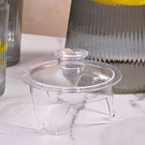 Juego de Jarra de Vidrio de Borosilicato de Siete Piezas para el Hogar, con Tapa y Asa, Apto para Lavavajillas, Diseño Minimalista con Patrón Acanalado - Product Image 6