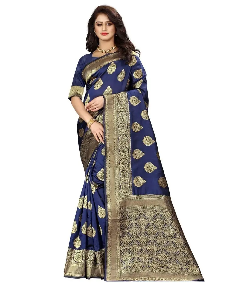 New Latest Designer Women Wear Traditional Clothes collections Manufacture and Wholesale Rate Banarasi Silk Saree with Blouse