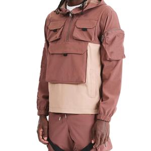 แจ็คเก็ตกันลมคุณภาพสูง แจ็คเก็ตกันลมลำลอง แจ็คเก็ตกันลมวัสดุทนทาน แจ็คเก็ตกันลมราคาถูก รับผลิตตามแบบ OEM 2026 - Product Image 3