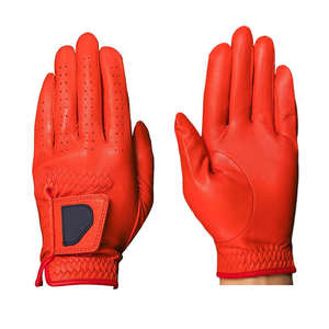 Gants de sport de golf avec impression de logo personnalisé, fabrication professionnelle de gants de golf en cuir souple pour hommes, à prix de gros - Product Image 1
