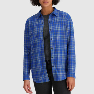 Chemise en flanelle épaissie pour hommes d'automne et d'hiver chemise boutonnée pour hommes mode épaisse chaude couleur unie à manches longues chemise en flanelle - Product Image 5