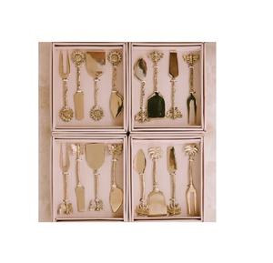 Service à fromage en laiton au design attrayant dernière conception de poignée différente avec boîte d'emballage de cadeaux produit le plus vendu - Product Image 1