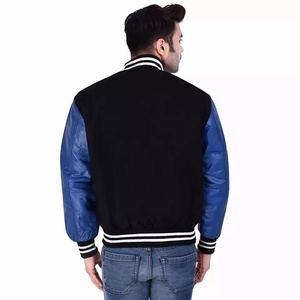 Chaquetas universitarias en blanco disponibles para venta al por mayor con servicio de embalaje personalizado y soporte de producción de etiquetas privadas - Product Image 2