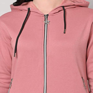 Conjunto Deportivo de Alta Calidad para Mujer, Sudadera con Capucha de Manga Larga y Cremallera Completa, Pantalones Jogger Holgados para Correr - Product Image 5