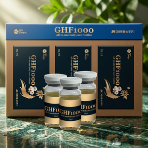 Ginseng Rojo Coreano GHF1000, Extracto de Ajo Fermentado, Polifenoles, Botella de 10 ml, Grado Alimenticio, Suplemento para la Salud, Refuerzo Inmunológico - Product Image 1