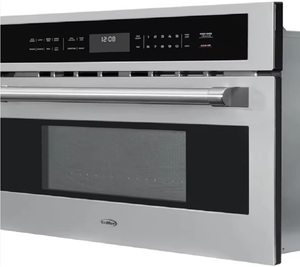 Four à micro-ondes encastrable de haute qualité avec four à convection et friteuse à air, puissance de 1000 W avec 10 niveaux, capacité en acier inoxydable. - Product Image 2