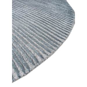 พรมขนสัตว์และใยวิสโคสทอมือลายทางสีเทาและสีดำ รุ่น Tra-1205 ขนาด 4 เมตร รูปทรงสี่เหลี่ยมผืนผ้า สำหรับบ้านและห้องนอน ความหนา 10 มม. - Product Image 4