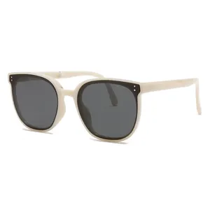 fashion women female design TR90 frame TAC lens polarized folding custom sunglasses lentes de sol 2023