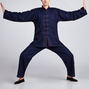 Uniforme d'arts martiaux Kung Fu unisexe en gros, prix de gros, pour hommes, vêtements de sport légers, uniforme d'arts martiaux Kung Fu - Product Image 3