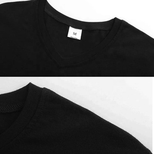 Nouveau noir araignée imprimé hommes col en v T-shirts été décontracté respirant hauts T-shirts coton manches courtes Slim Fit sport T-Shirts - Product Image 5