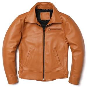 Chaqueta de cuero PU de alta calidad para hombre, talla grande, cremallera negra, solapa, abrigo ajustado para hombre para invierno para primavera y otoño, motocicleta - Product Image 6